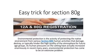 5 Simple Techniques For 80g registration
