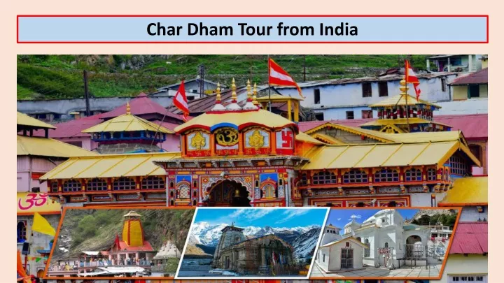 char dham tour from india