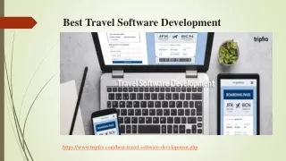 best travel software development