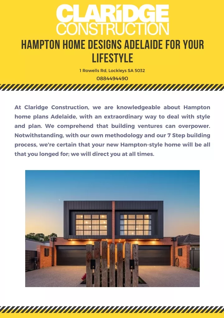 hampton home designs adelaide for your lifestyle