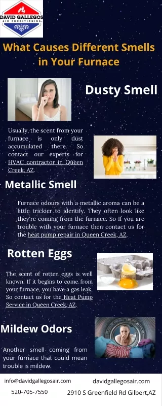 What Causes Different Smells in Your Furnace