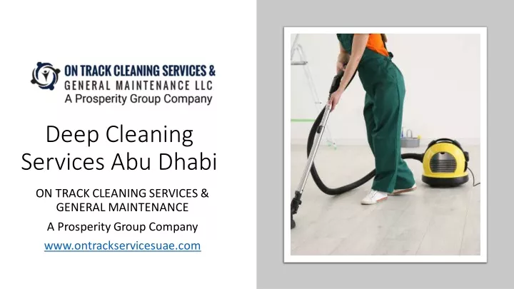 deep cleaning services abu dhabi