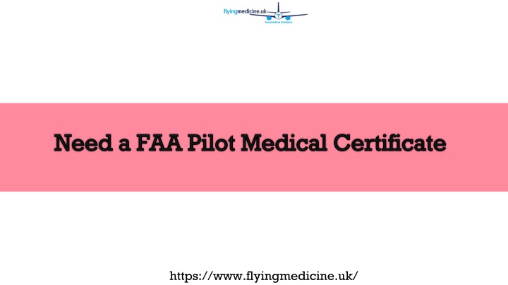 need a faa pilot medical certificate