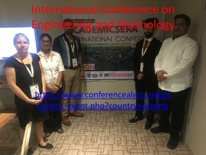 international conference on engineering and technology