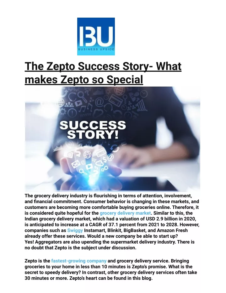 the zepto success story what makes zepto