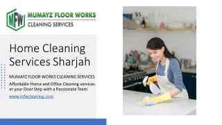 Home Cleaning Services Sharjah​
