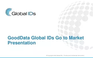 gooddata global ids go to market presentation