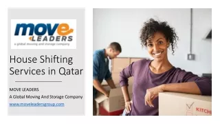 House Shifting Services in Qatar​