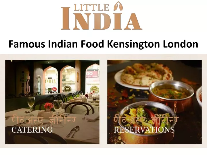 famous indian food kensington london