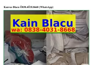 Kanvas BlacuKanvas Blacu O838-ᏎO3I-8668[WA]