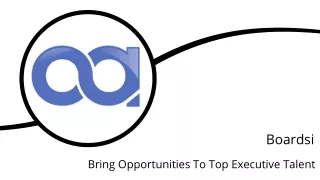 Boardsi - Bring Opportunities To Top Executive Talent