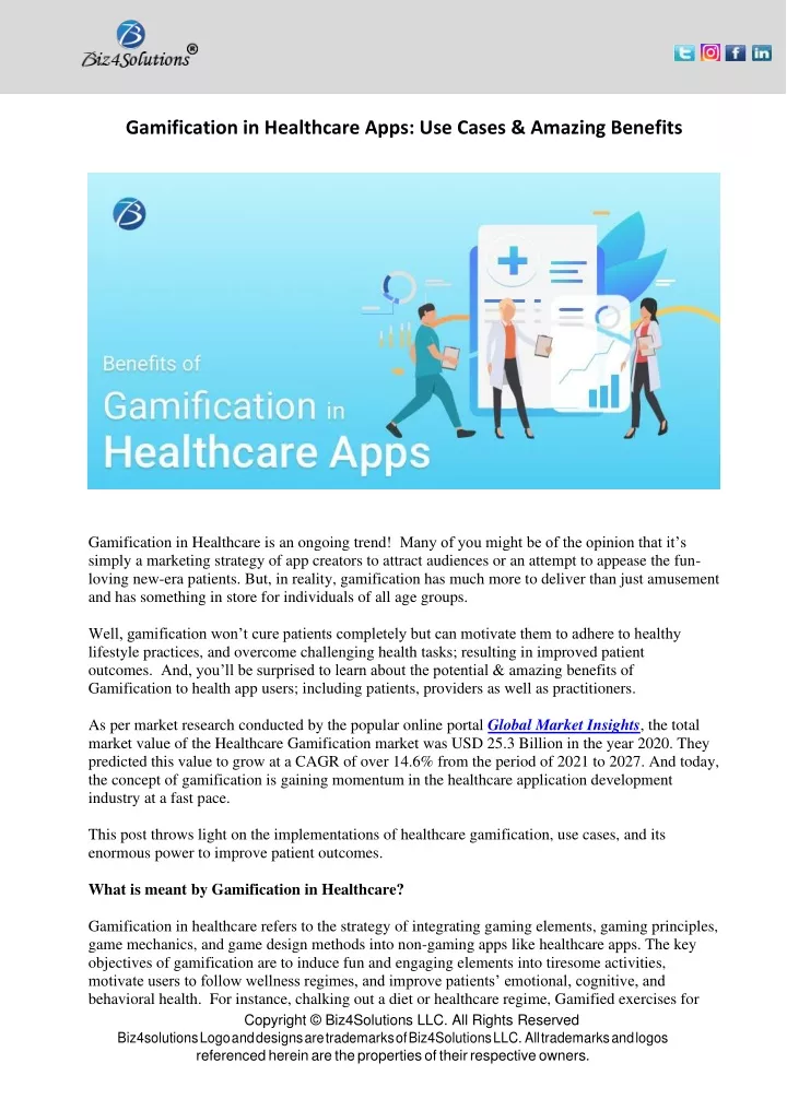 gamification in healthcare apps use cases amazing
