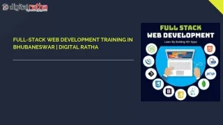Full-stack web development training in Bhubaneswar  Digital Ratha