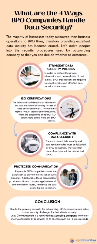what are the 4 ways bpo companies handle data