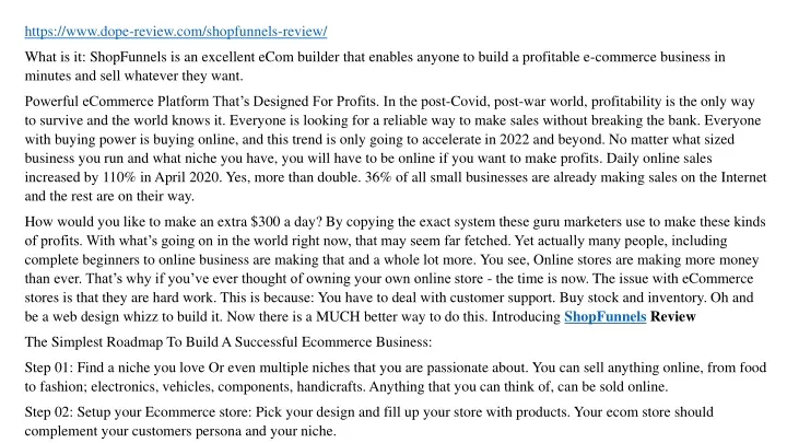 https www dope review com shopfunnels review what