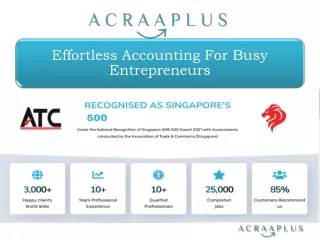 AcraaPlus- Corporate Service Singapore
