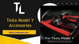 tesla model y accessories