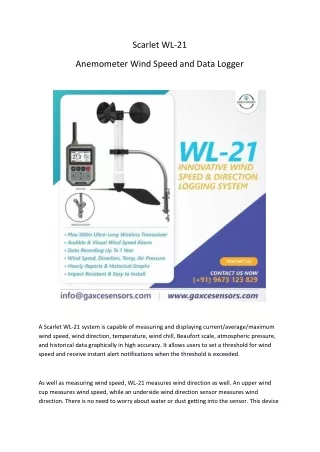 scarlet wl 21