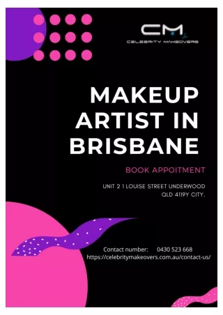Makeup artist Brisbane