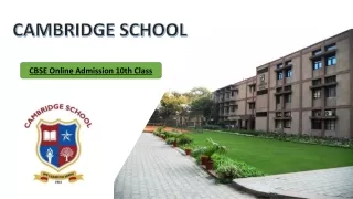 cambridge school