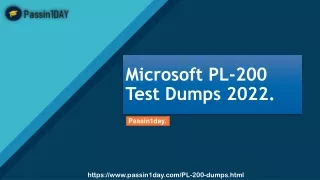 Latest and Real Microsoft PL-200 Practice Test Questions
