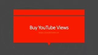 buy youtube views