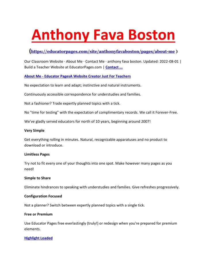 anthony fava boston