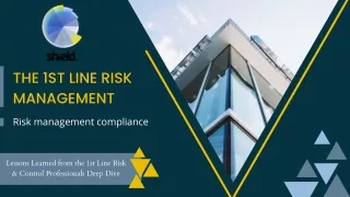 Smart Risk Management Solution | Risk Management Compliance