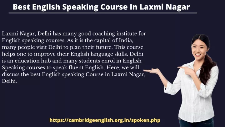 best english speaking course in laxmi nagar