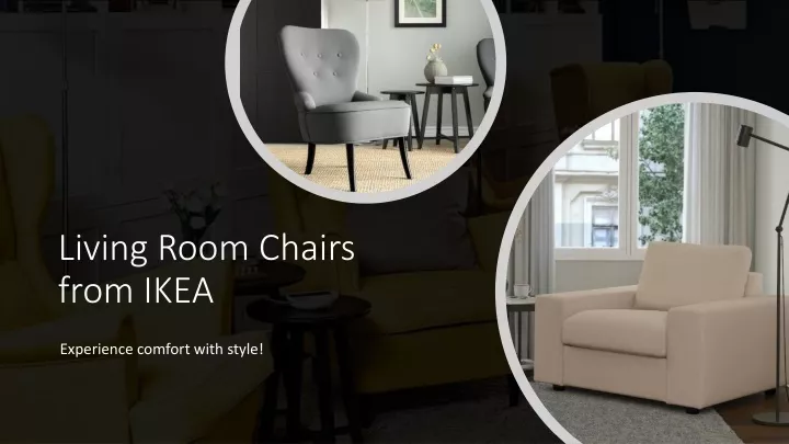 living room chairs from ikea