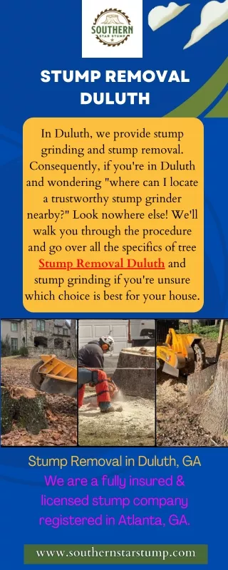 Stump Removal Duluth