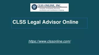 Best Legal Advisor Online