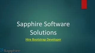 sapphire software solutions