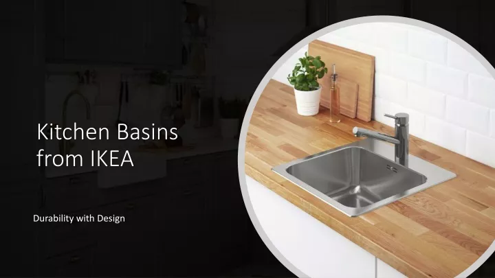 kitchen basins from ikea