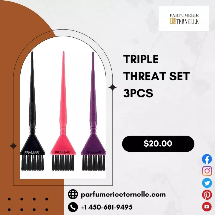 triple threat set 3pcs