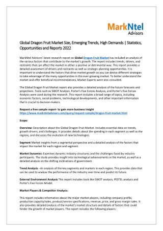 global dragon fruit market global dragon fruit