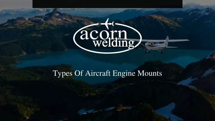 types of aircraft engine mounts