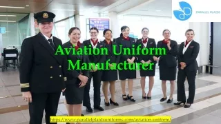 How to personalize your Aviation Uniform