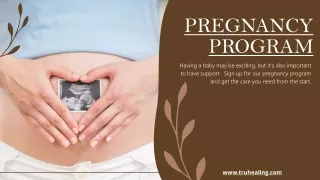 Pregnancy Program
