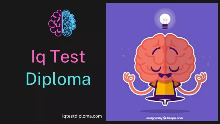 iq test diploma