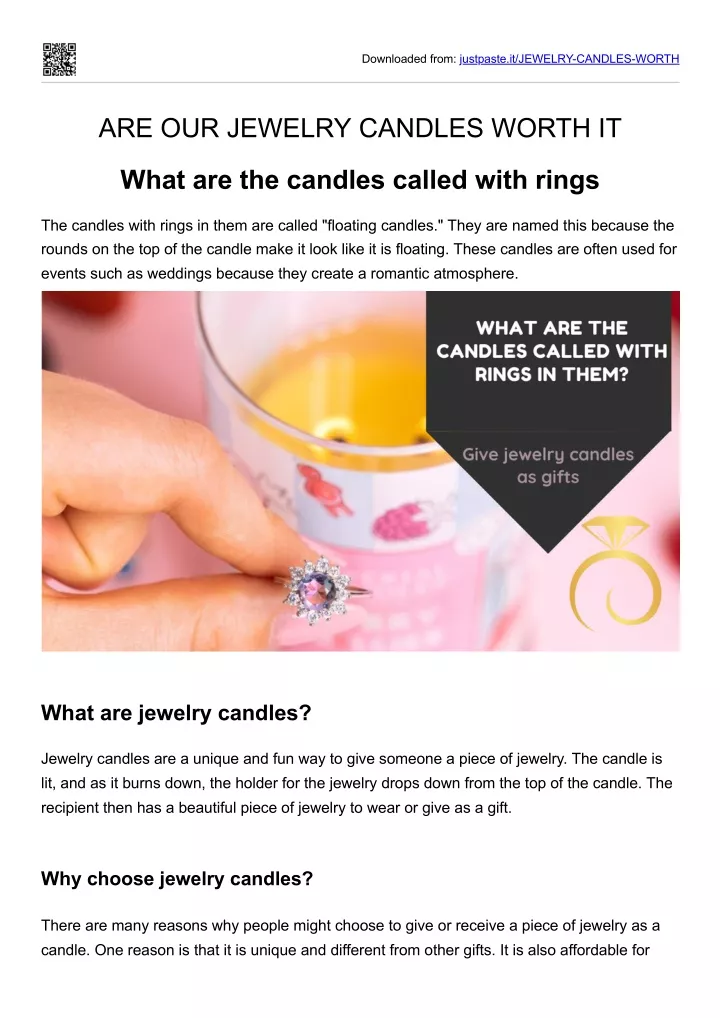 downloaded from justpaste it jewelry candles worth