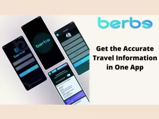Get the Accurate Travel Information in One App