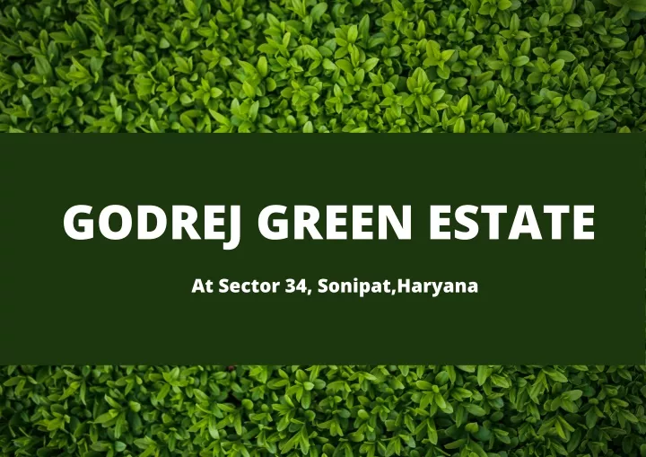 godrej green estate