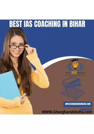 Best IAS Coaching in Bihar