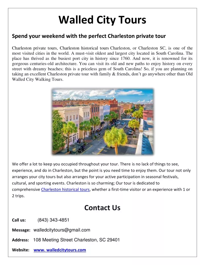 walled city tours