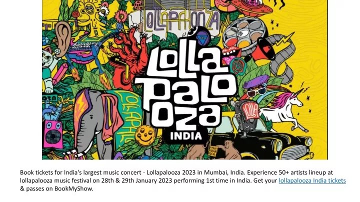 book tickets for india s largest music concert