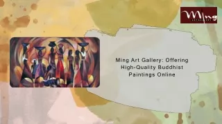 Purchase the Best Buddhist Paintings Online from Ming Art Gallery