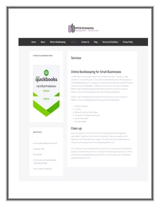 Find online bookkeeping services for small business in Texas