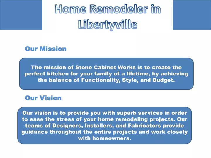 home remodeler in libertyville