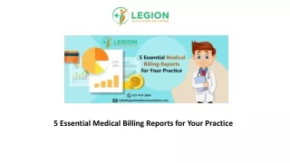 5 essential medical billing reports for your